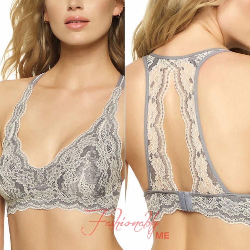Felina Ladies' Lace Bralette Grey - Picture 5 of 5